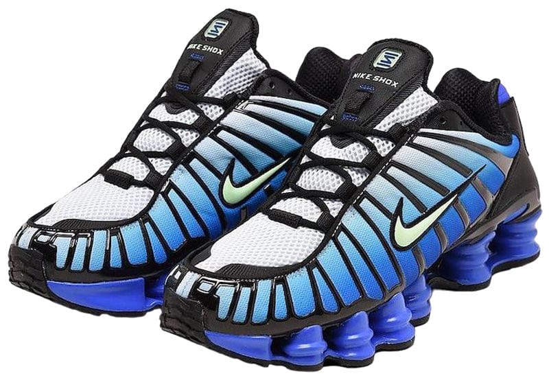 NIKE SHOX TL VAPOR GREEN RACER BLUE